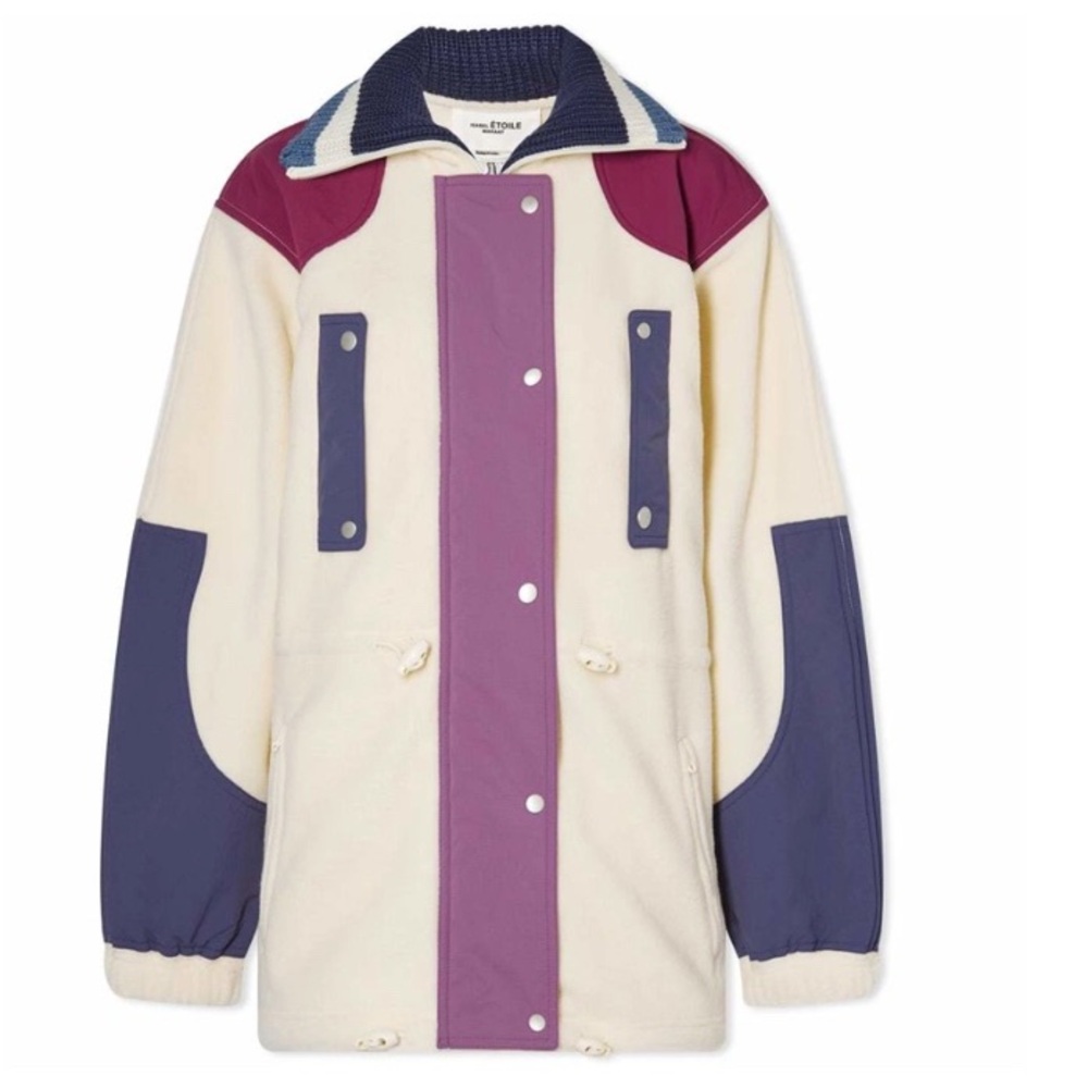 Isabel Marant Etoile Montana Colour Block Jacket